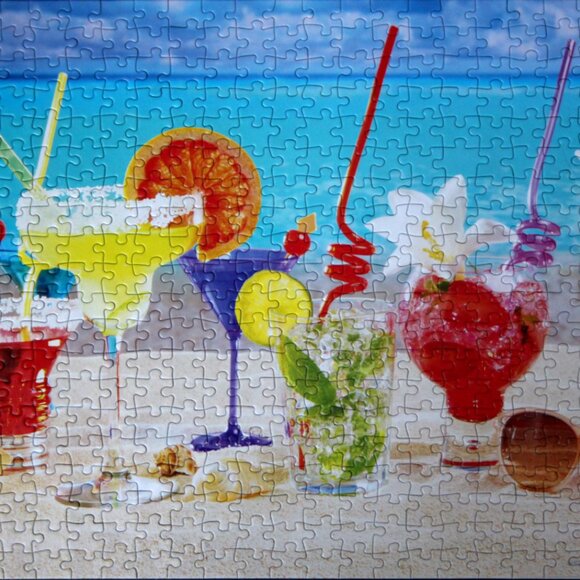 Caribbean delights, 500 piece puzzle, The Canadian Group, Sure-Lox - Picture 1 of 4